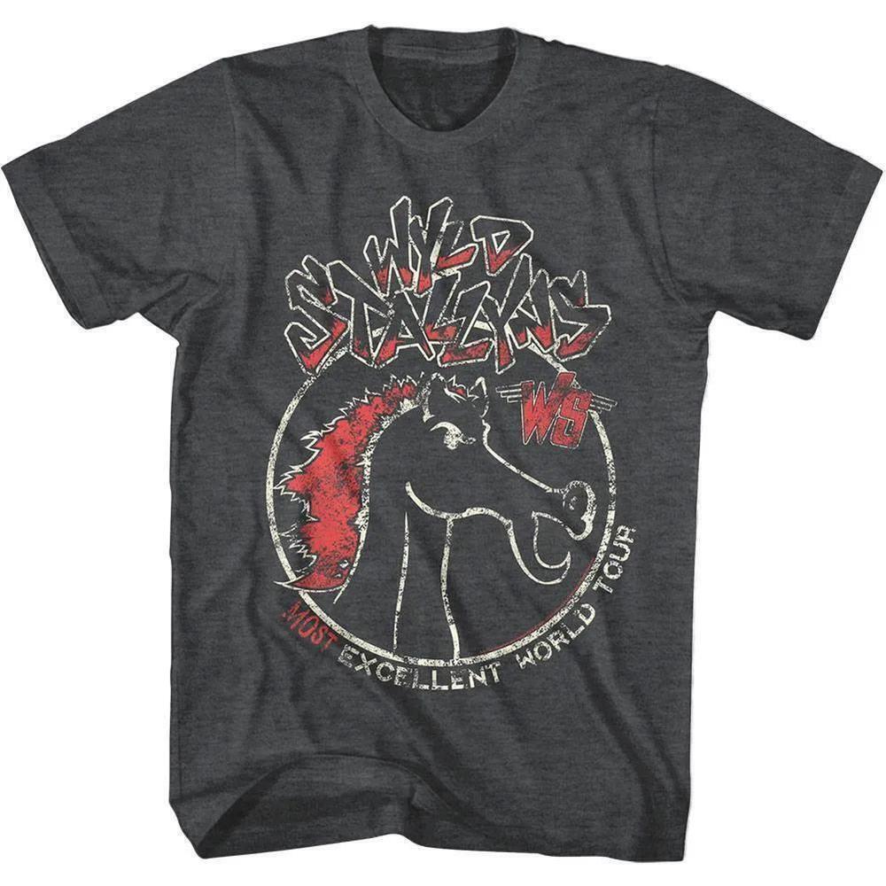 Bill And Ted Tour Shirt, Wyld Stallyns Most Excellent World Concert Tee